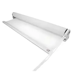 TODODESCUENTO - Cortina Roller Blackout 120x120cm Color Blanco
