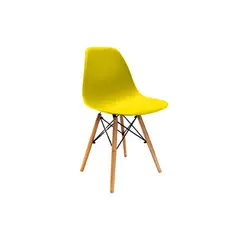 DECO EXPRESS - Pack 4 Sillas Eames Amarilla