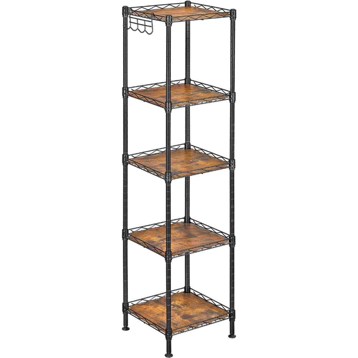 SPACEZAT - Estanteria Organizador Baño Cociña Ajustable 5 Niveles Taby