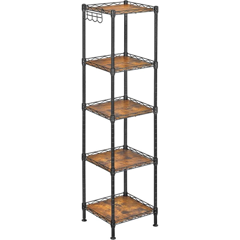 SPACEZAT - Estanteria Organizador Baño Cociña Ajustable 5 Niveles Taby