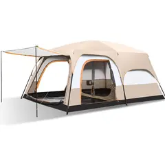 U BUY - Tienda De Campaña Tienda Familiar 6-8 Personas Impermeable
