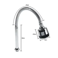 MOVI - CUELLO FLEXIBLE UNIVERSAL PARA GRIFO DE COCINA 360° CON AHORRO DE AGUA