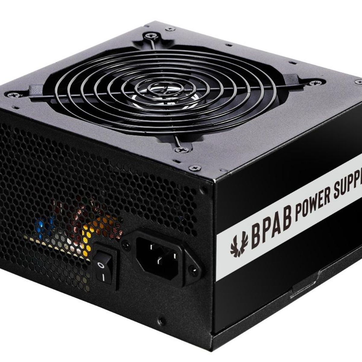 BITFENIX - Gabinete BitFenix ​​Hades + Fuente de Poder 600W  4 ventiladores Negro