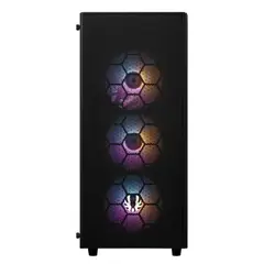 BITFENIX - Gabinete ​​Hades + Fuente de Poder 600W 4 ventiladores Negro