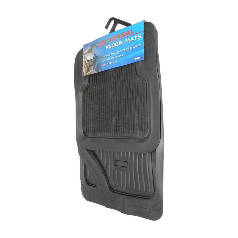 UNIVERSAL - Set Pisos De Auto 4 Piezas 2 Delanteros 2 Traseros