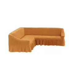GENERICO - Funda Cubre Sillón Sofá Turco Tipo L Elastizada Cuadrille