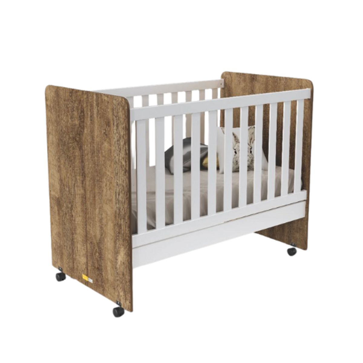 MUNDO BEBE - Cuna Evolutiva Ninare Acetinado Teka Mundo Bebé