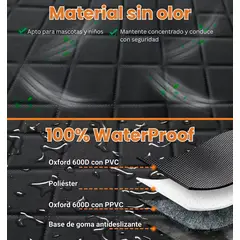 THE DOGS - Cubre Asientos Impermeable Para Auto Ajustable
