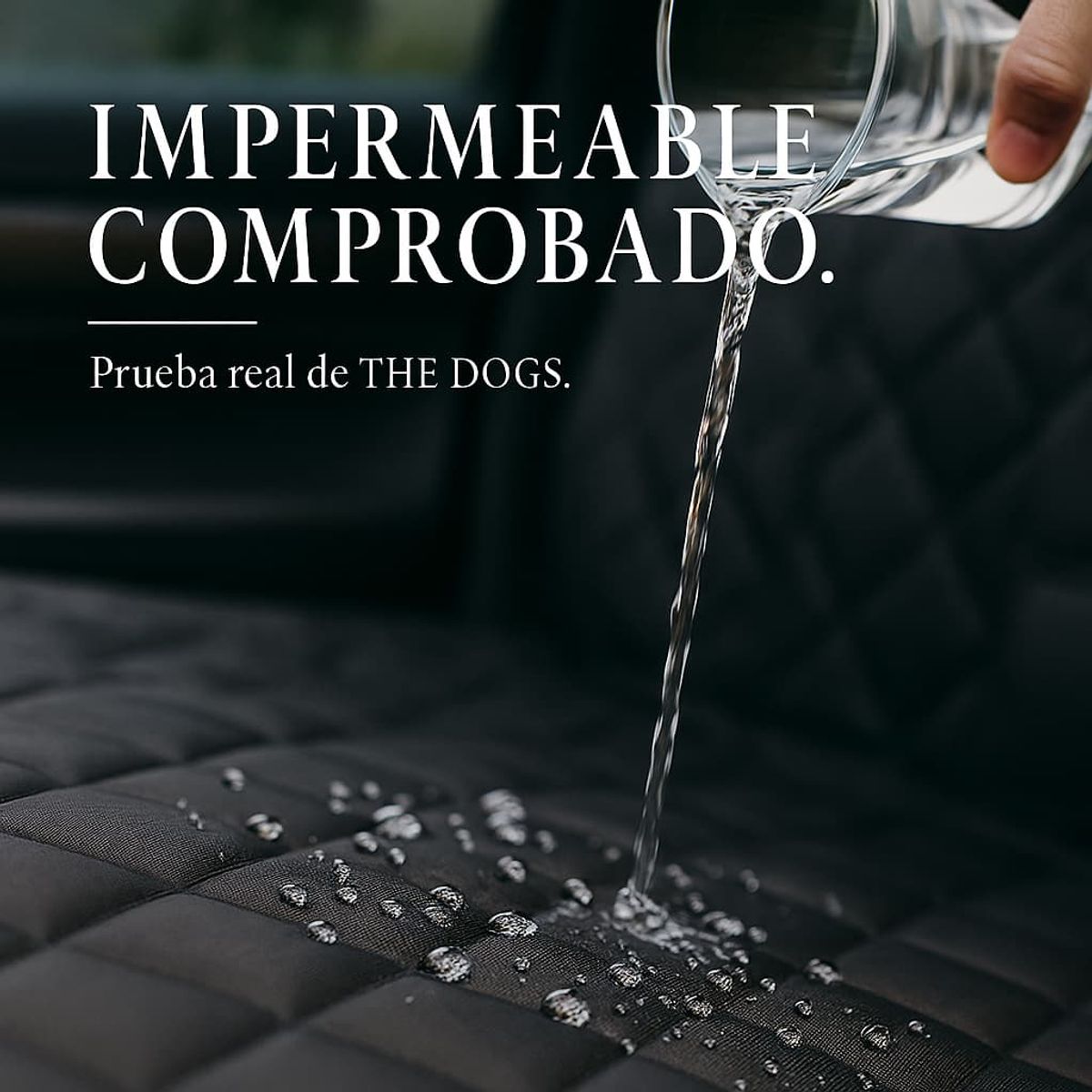 THE DOGS - Funda Impermeable Para Vehículo Ajustable The Dogs