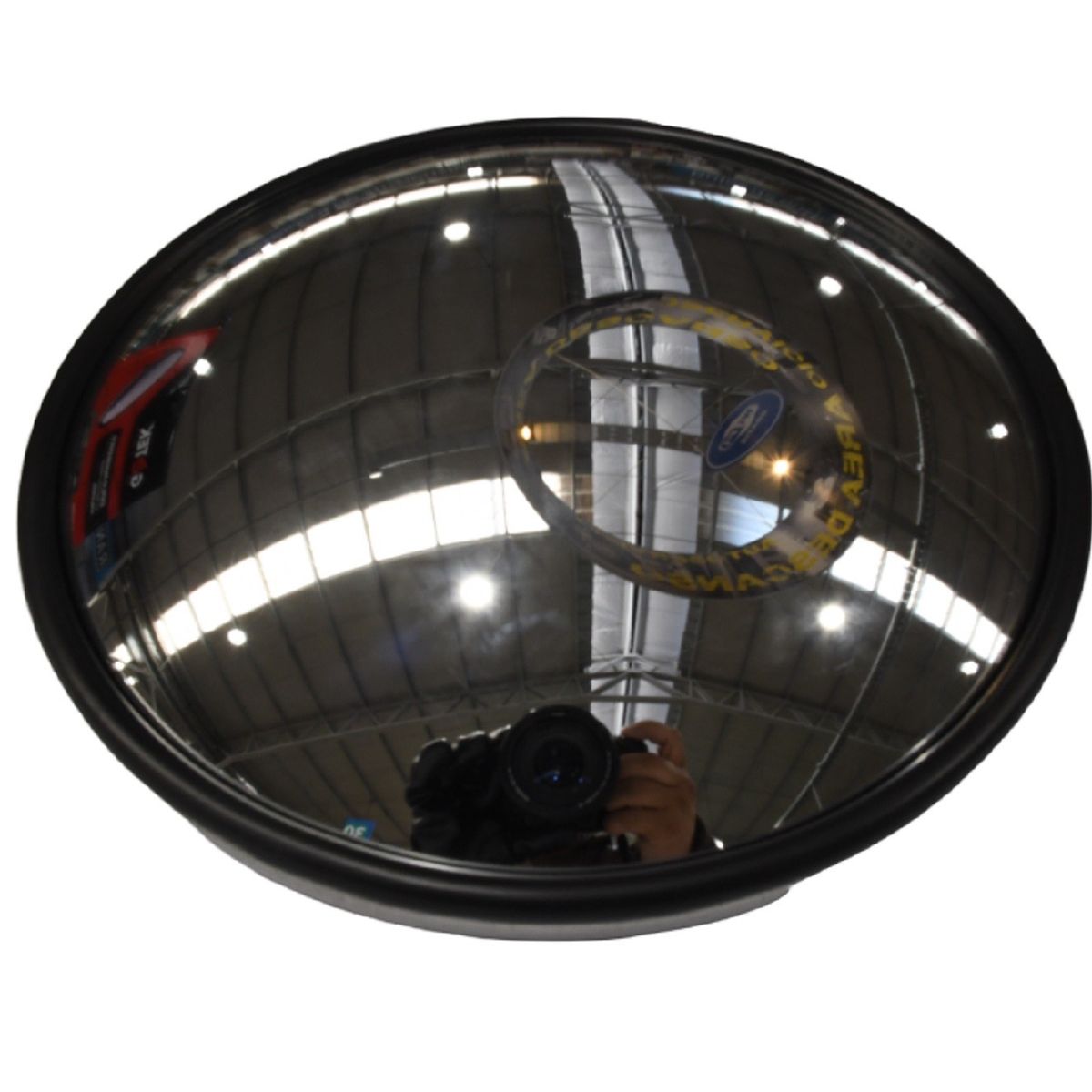 GOTEK - Espejo Cromado Redondo 8.5 PuLG Soporte Centrado