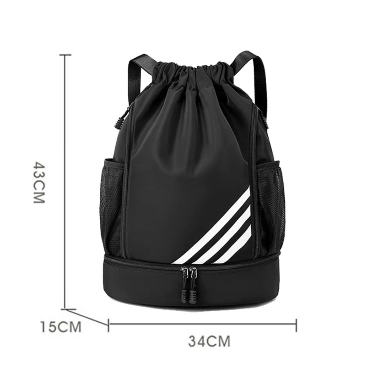 GENERICO - Bolso Deportivo Morral con compartimentos