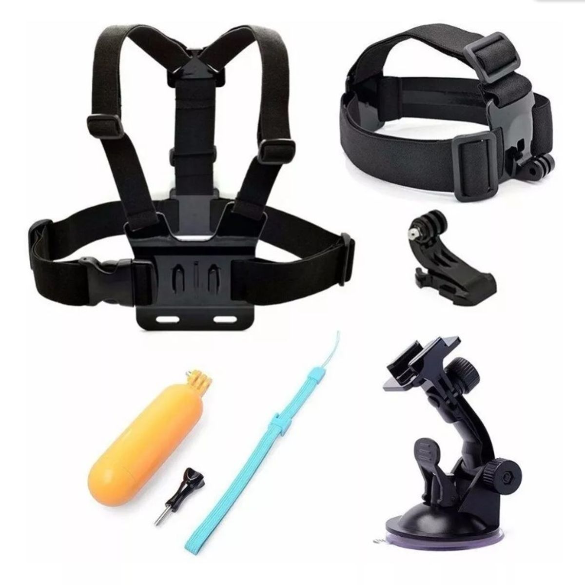 SHOOT - Kit x 5 Accesorios para Cámaras Deportivas Gopro u otras