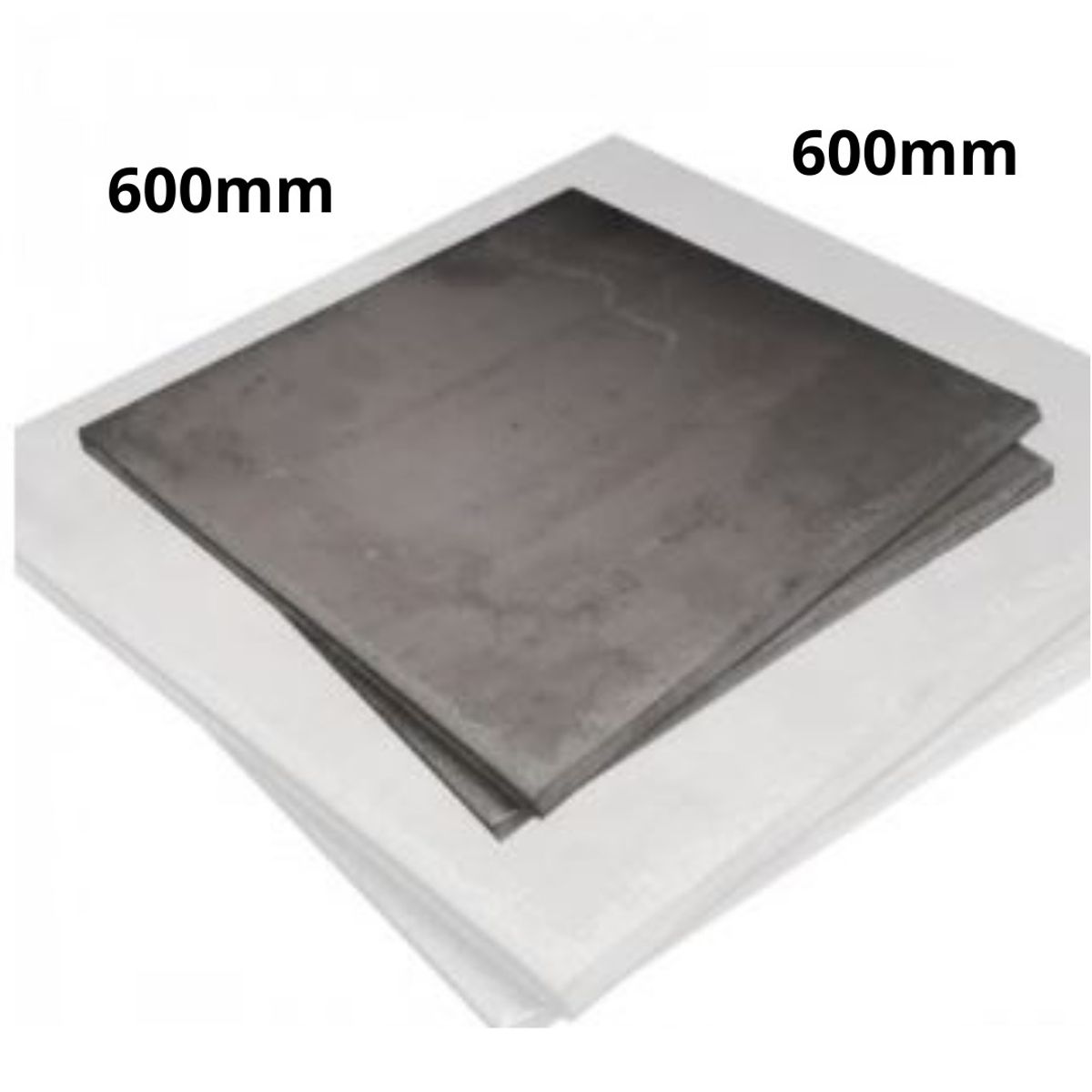 GENERICO - PLACA METALICA  60 X 60 X 6MM HIERRO LISO CALIDAD ASTM A-36