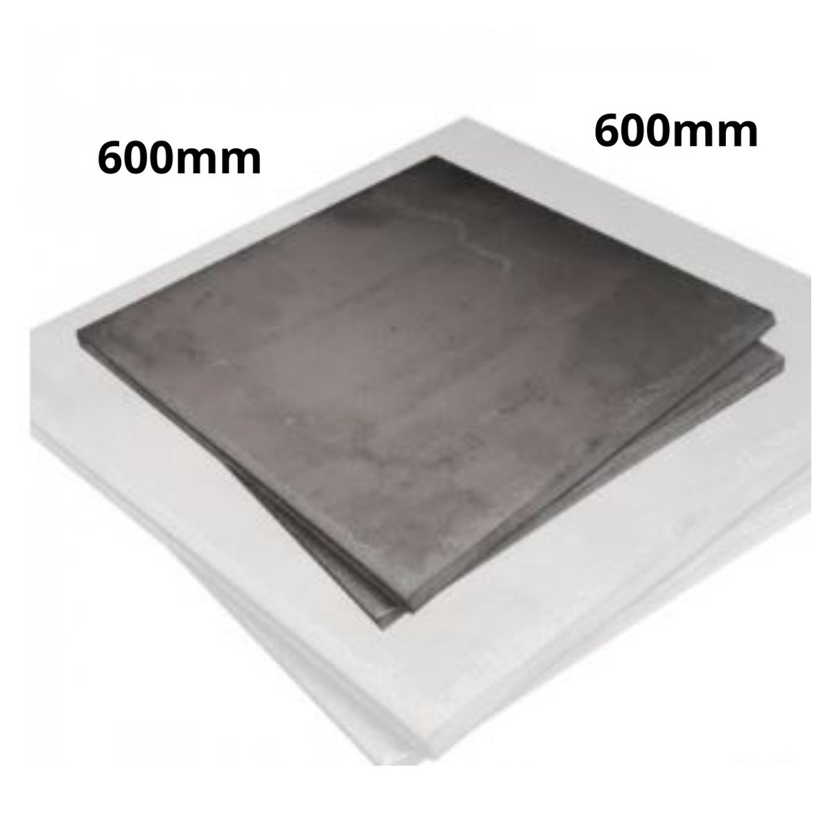 GENERICO - PLACA METALICA  60 X 60 X 6MM HIERRO LISO CALIDAD ASTM A-36