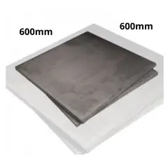 GENERICO - PLACA METALICA 60 X 60 X 6MM HIERRO LISO CALIDAD ASTM A-36