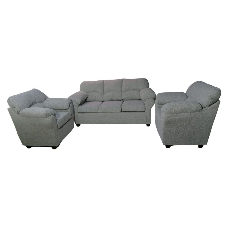 MUEBLERIA LATINA - ML LIVING LINO DECO-3-1-1 GRIS CLARO