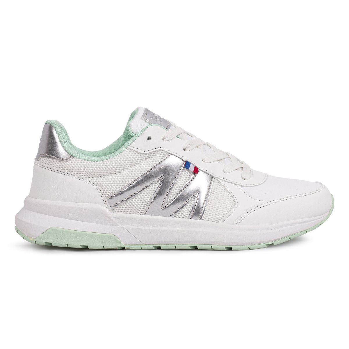 MICHELIN FOOTWEAR - Zapatilla Urbana Para Mujer Color Blanco Menta Michelin Footwear Pu07