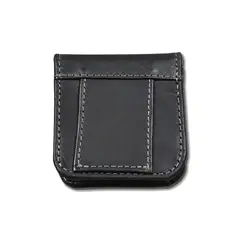 RIVIERA - Monedero Cuadrado 100% Cuero Hecho A Mano