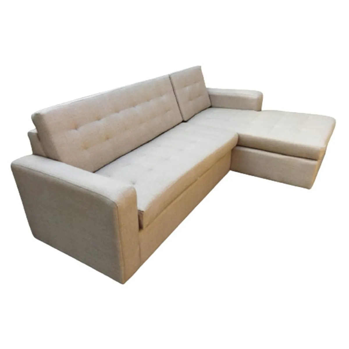 MUEBLERIA LATINA - ML SECCIONAL LINO LATINA DERECHO BEIGE