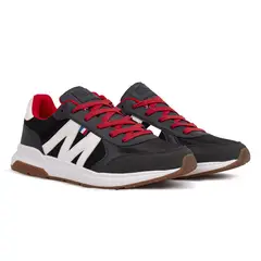 MICHELIN FOOTWEAR - Zapatilla Urbana Negro Blanco Para Hombre Michelin Pu15