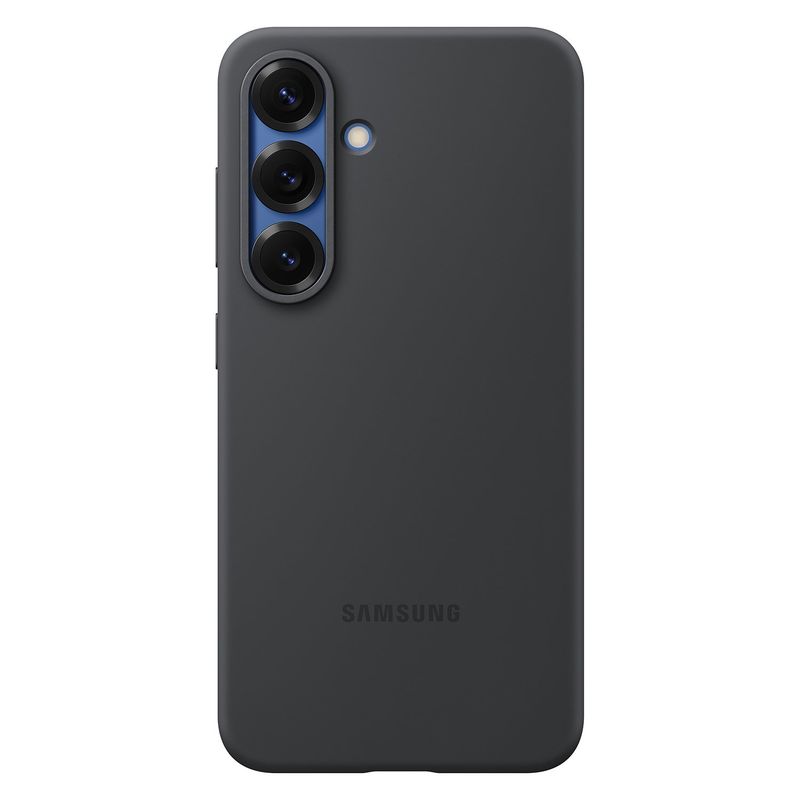 SAMSUNG - Carcasa de Silicona Color Negro Galaxy S25