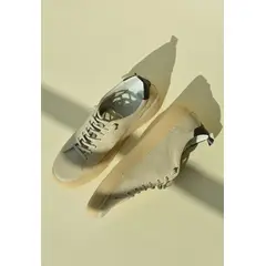 GIANI DAFIRENZE - Zapatilla Hombre De Cuero Prat Beige C1