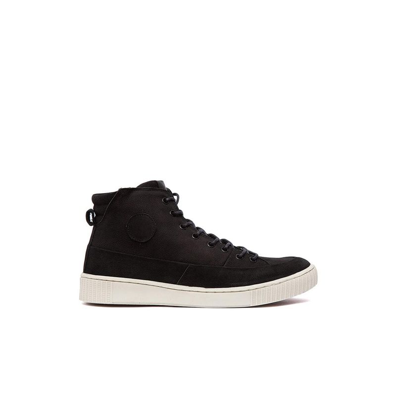 GIANI DAFIRENZE - Zapatilla Hombre De Cuero Martin Negro C1