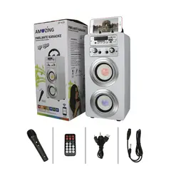 AMAZING - Parlante Karaoke Bluetooth Recargable Blanco