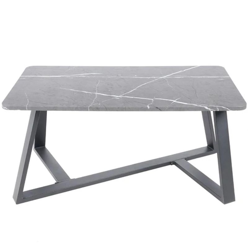 KLIK - Mesa Rectangular de centro Acabado Marmol