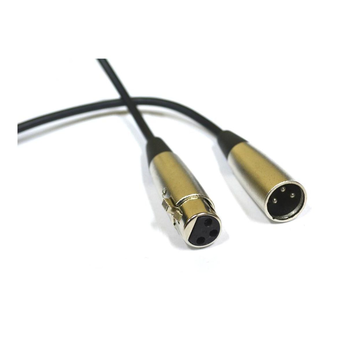 MEKSE - Cable micrófono XLR MXLR H 10 Metros A3M-A3F