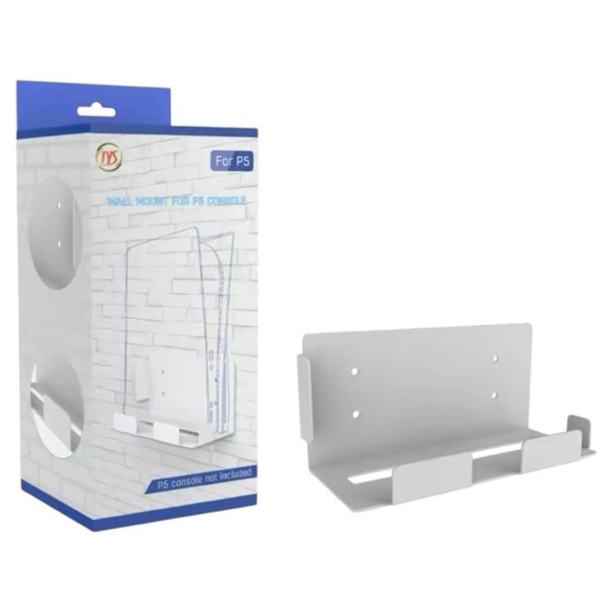 GENERICO - Soporte Vertical Metálico de Pared Compatible con PlayStation 5 PS5