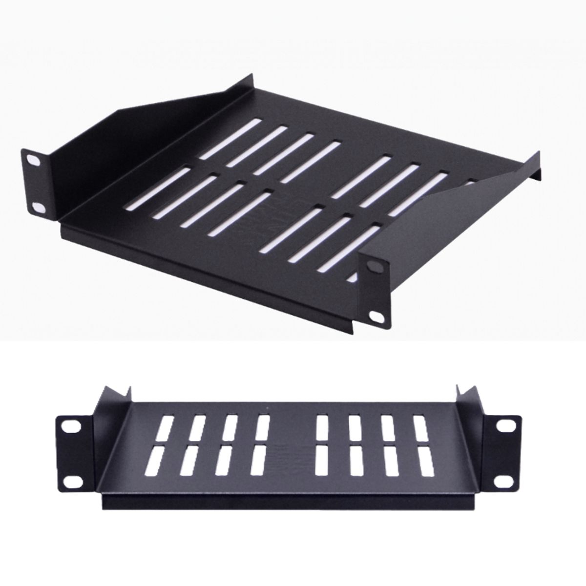 Bandeja Rack Ventilada Negra 1U 10 Pulgadas Angosto Linkmade, marca GENERICO - Foto Principal