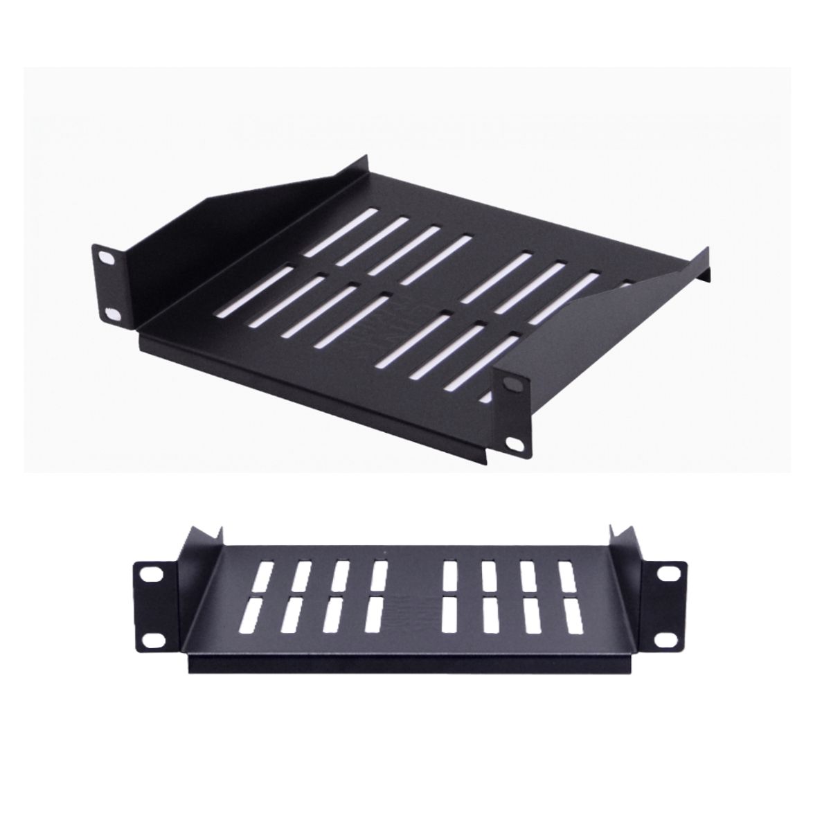 Bandeja Rack Ventilada Negra 1U 10 Pulgadas Angosto Linkmade, marca GENERICO - Foto Principal
