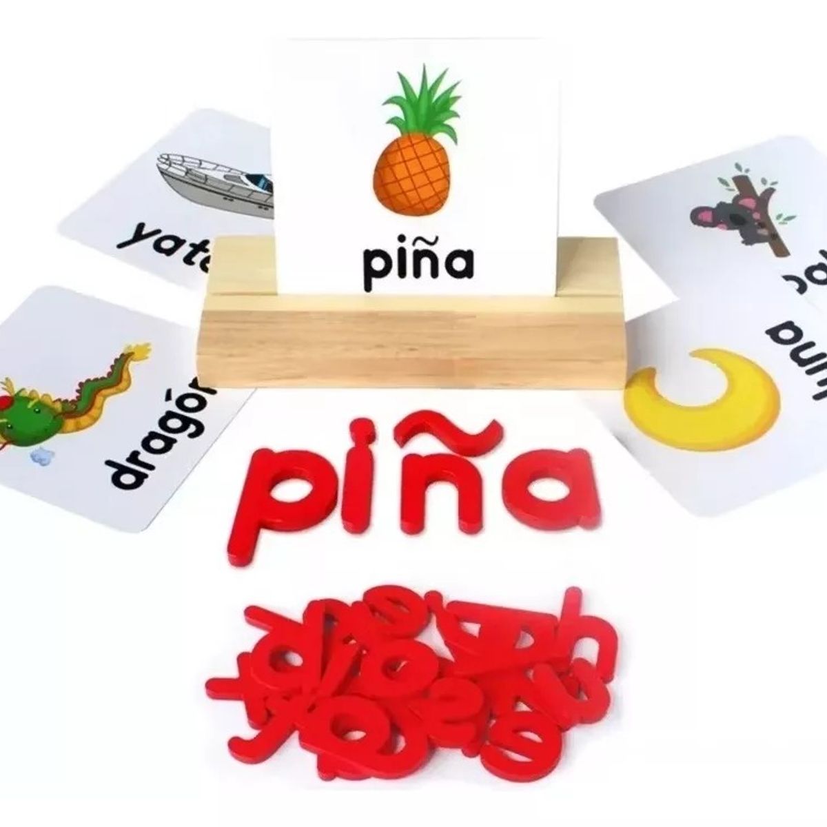 GENERICO - Juego Didáctico Infantil De Ortografía Letras