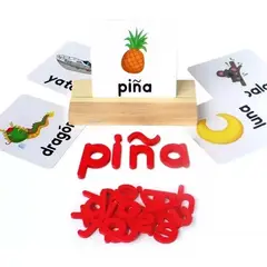 GENERICO - Juego Didáctico Infantil De Ortografía Letras