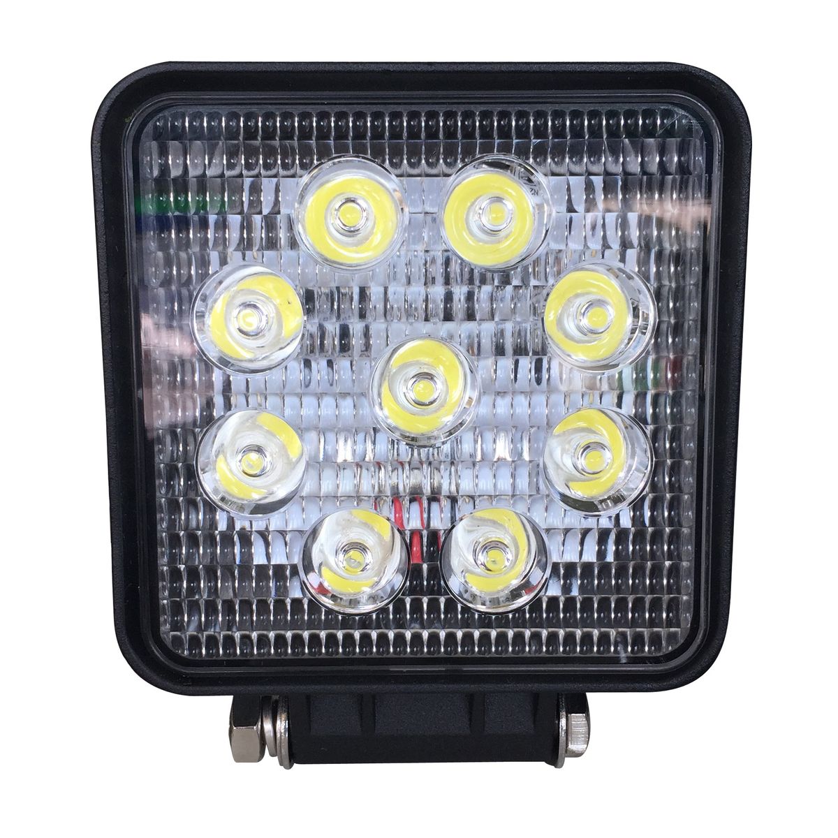 GOTEK - Foco Neblinero, Led Faenero 12v 24v 27 Watt Cuadrado