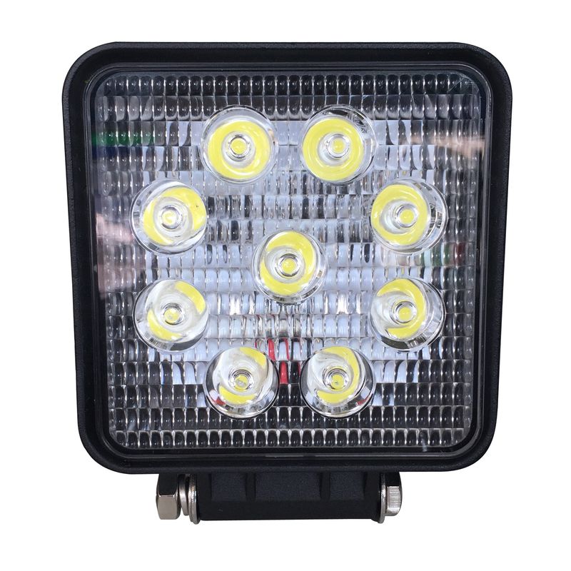 GOTEK - Foco Neblinero, Led Faenero 12v 24v 27 Watt Cuadrado