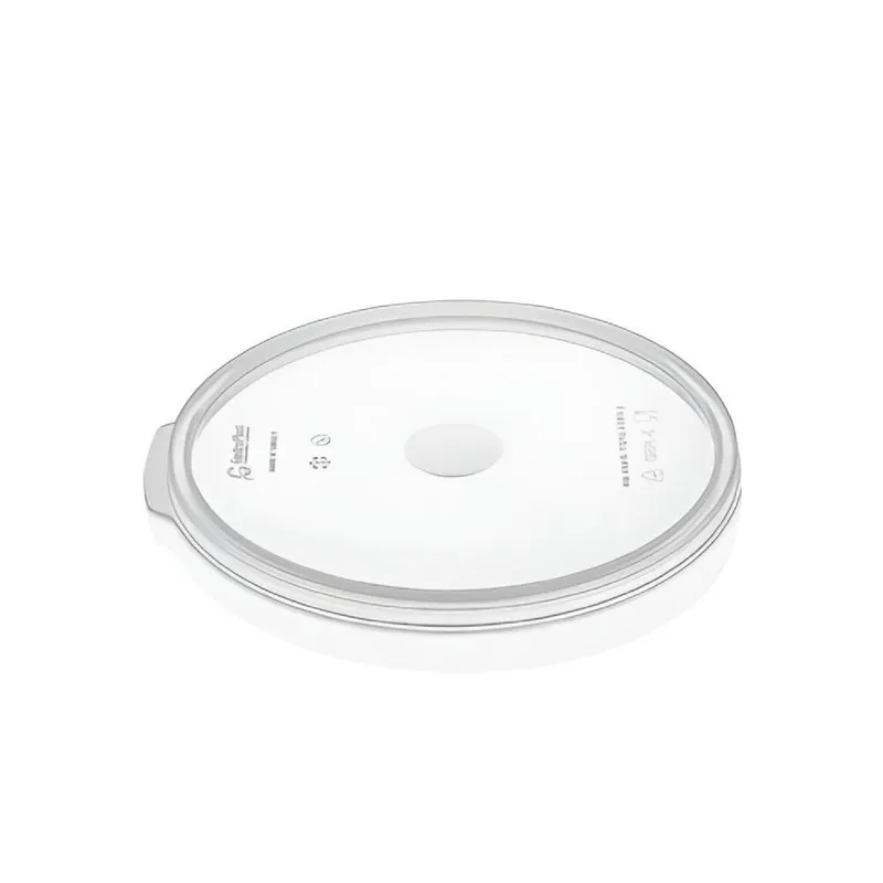 GASTROPLAST - TAPA REDONDA PARA CONTENEDOR 11,4 , 17 Y 20,82 LTS TRANSPARENTE