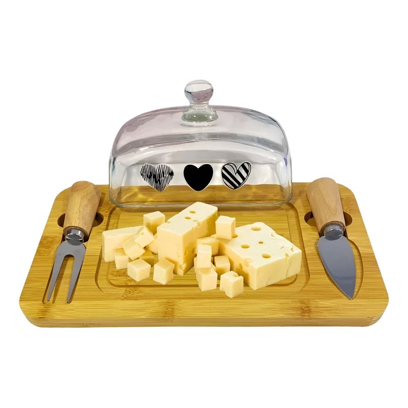 GENERICO - Tabla Picoteo Para Queso Tabla Madera Picoteo Tabla Cocina