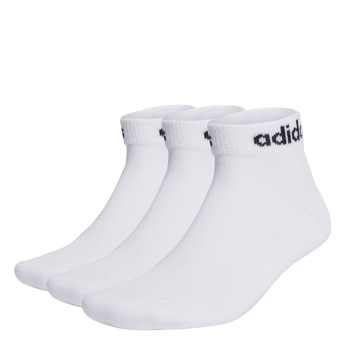 ADIDAS - Calcetines Linear Acolchados Largo al Tobillo 3 Pares