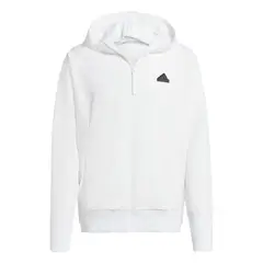 ADIDAS - Chaqueta Deportiva con Capucha ZNE Tejida Cierre Frontal
