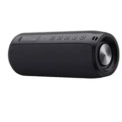 GENERICO - Altavoz inalambrica bluetooth sk19 estereo portatil negro