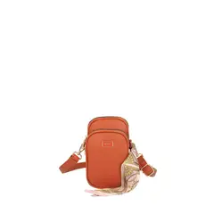 SECRET - Portacelular Riga FW25 L Café Medio