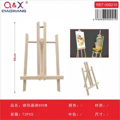 GENERICO - Atril Caballete de Madera para Pintar 40Cm