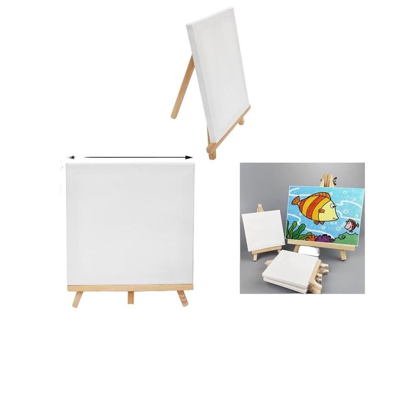 GENERICO - Marco 30*30 Blanco + Caballete