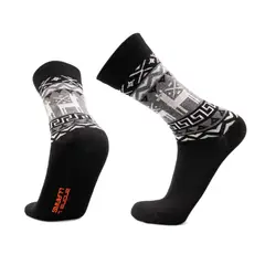 ANDINA OUTDOORS - Calcetines de vestir casuales merino y alpaca suaves con diseño unisex
