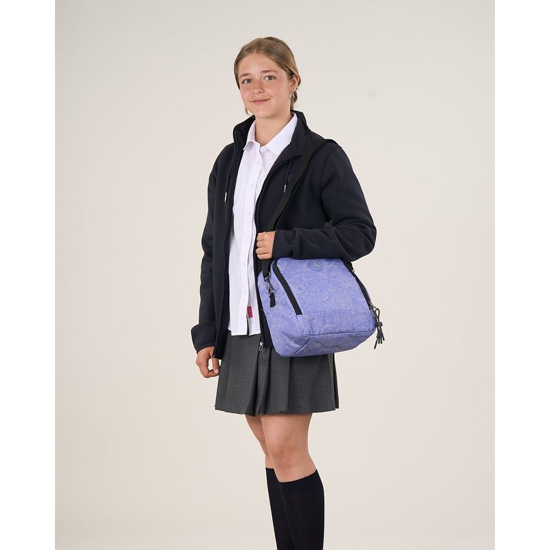 POLEMIC - Poleron escolar niña cierre sin gorro 12 a XL Polemic
