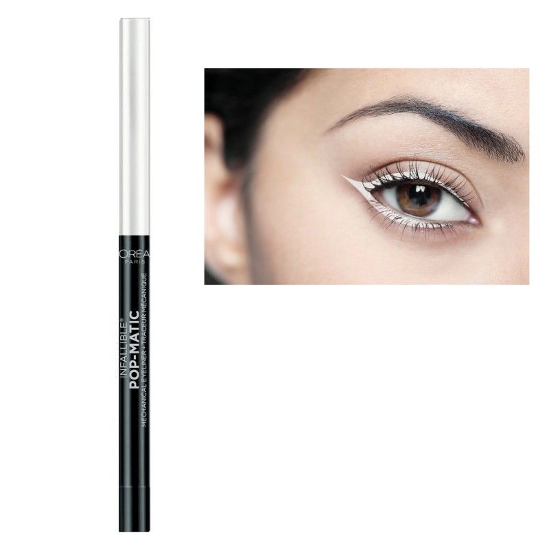 GENERICO - Delineador de Ojos Infallible POP MATIC - 519 Bright White