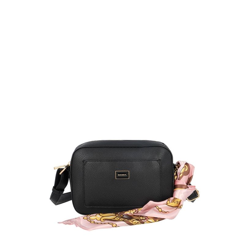 SECRET - Bandolera Secret Riga FW25 S Negro