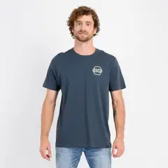 O'NEILL - POLERA MANGA CORTA ETNIC VERDE OSCURO